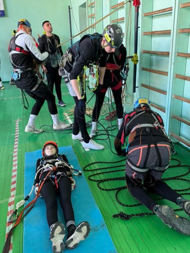 У чемпіонаті України з пішохідного туризму в закритих приміщеннях виграла команда з Борисполя У чемпіонаті України з пішохідного туризму в закритих приміщеннях виграла команда з Борисполя