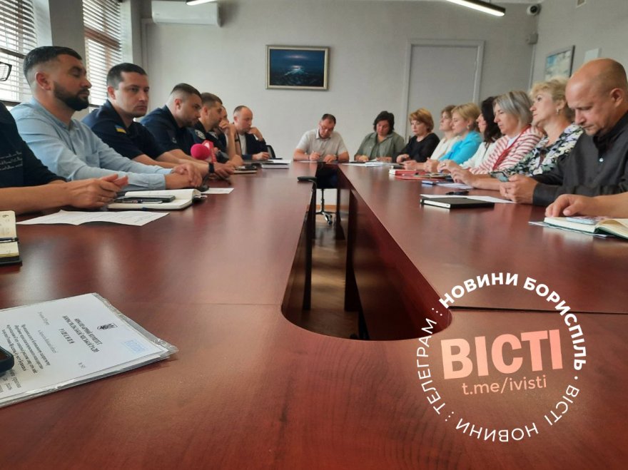 Планова нарада у секретаря Бориспільської міської ради 6 липня: головні події минулого тижня