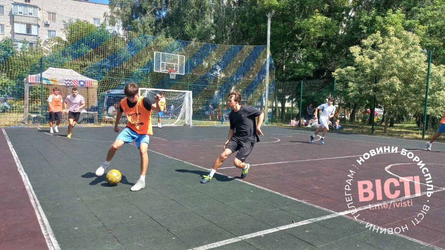Місяць дворового футболу у Борисполі — на поле покликала «Битва Дворів 2026»