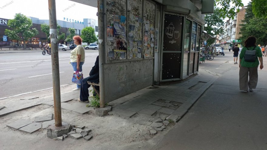Останній кіоск «Преса» у центрі Борисполя демонтують