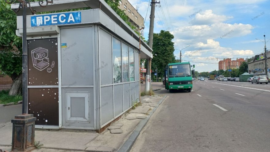Останній кіоск «Преса» у центрі Борисполя демонтують