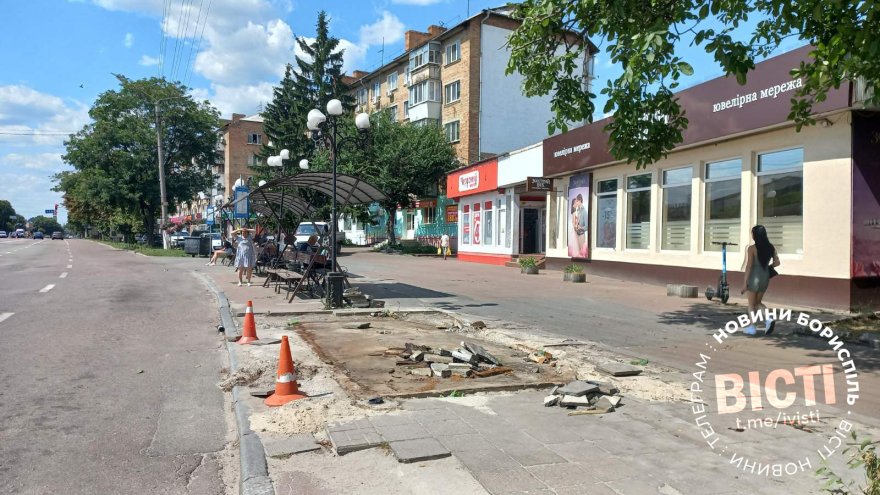 Останній кіоск «Преса» у центрі Борисполя демонтували