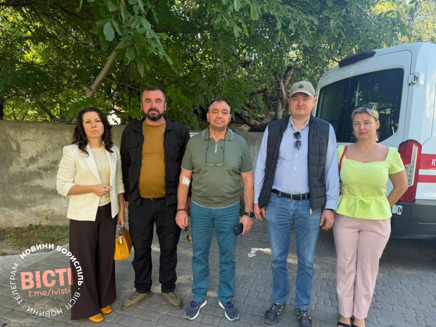 Фракція партії «Слуга Народу» в Бориспільській міській раді долучилася до здачі крові у Бориспільській БЛІЛ